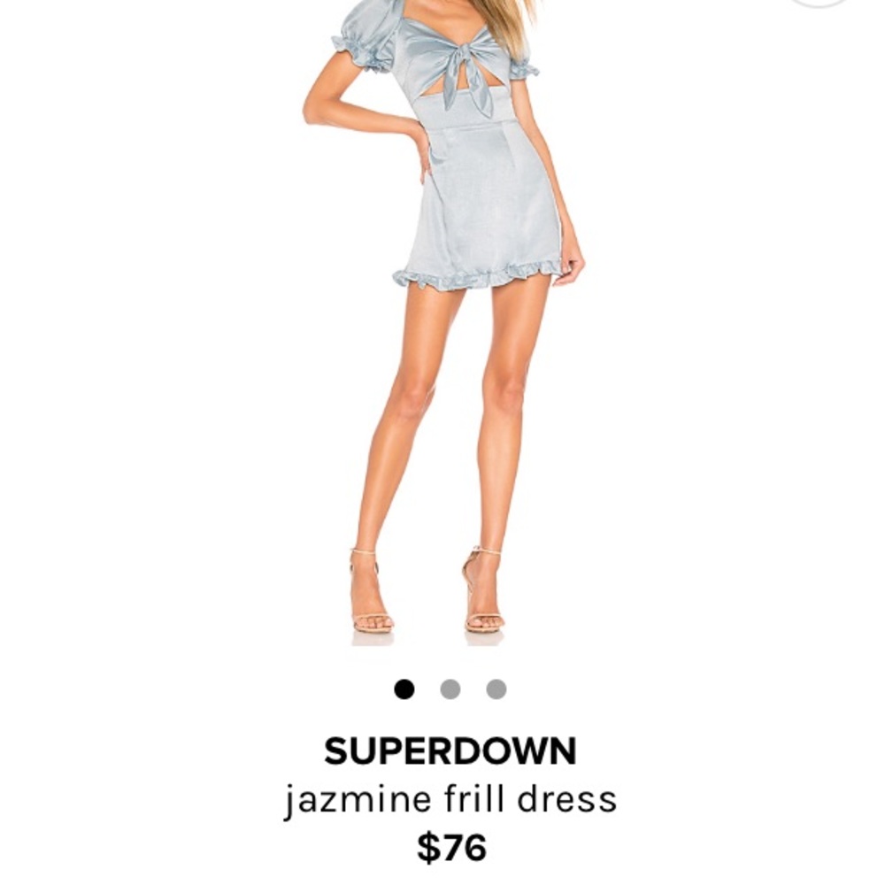Superdown Blue Dress